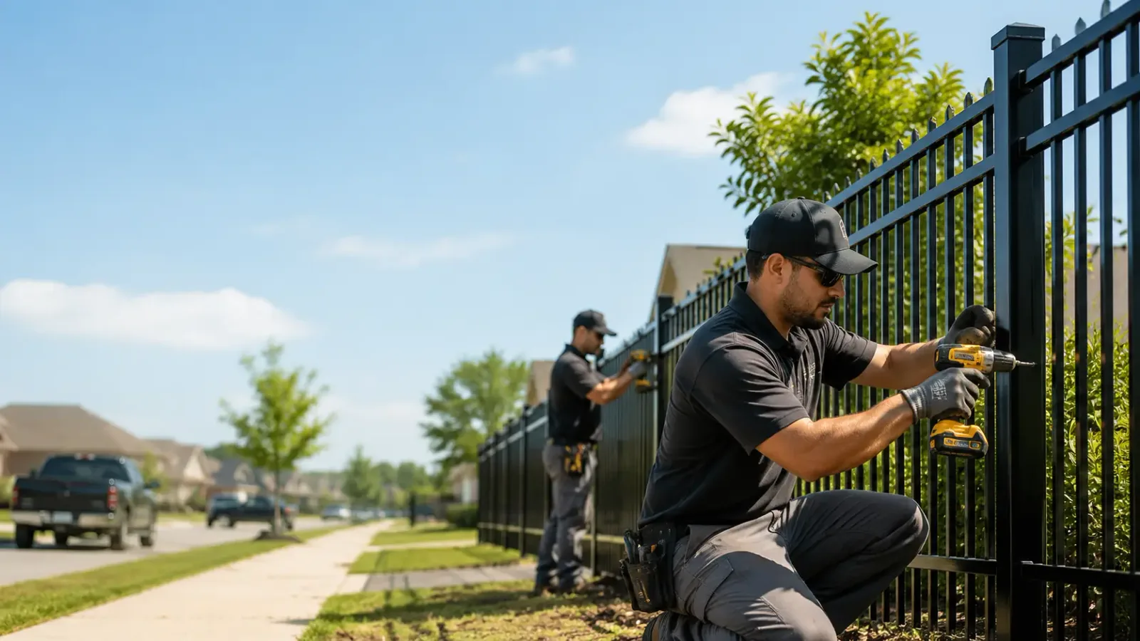 Metal Fence Installation in Saranac, MI